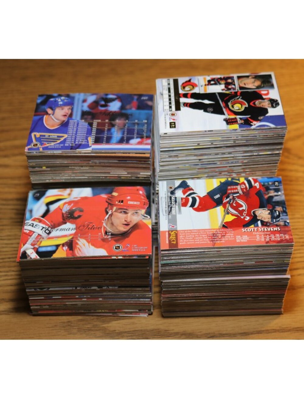 Hockey Cards Lot of 800 1994-95 Fleer Ultra Flair & Select Commons Stars RC - Picture 3 of 4